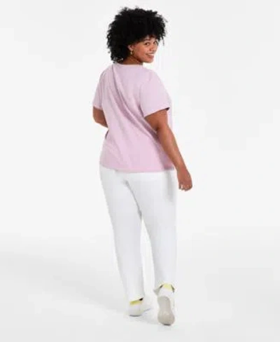 Levi's Levis Trendy Plus Size Perfect Tee Straight Leg Jeans