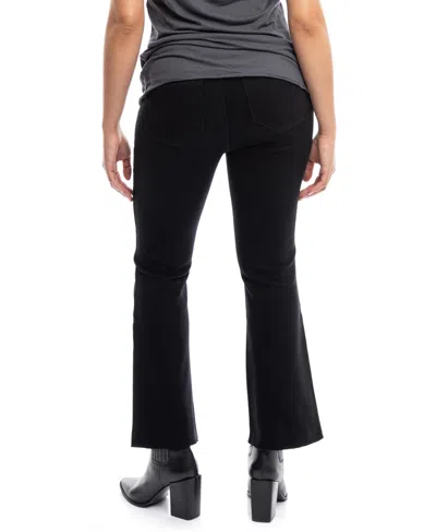1822 Denim Redenim Over The Bump Raw Hem Demi Bootcut Maternity Jeans