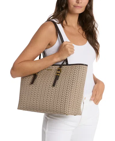 Michael Kors Michael  Quinn Extra Large Logo East West Tote