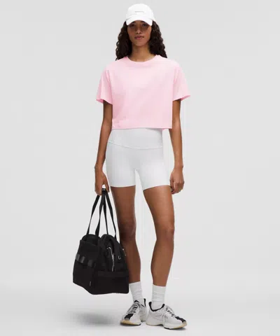 Lululemon All Yours Organic Cotton Cropped T-shirt