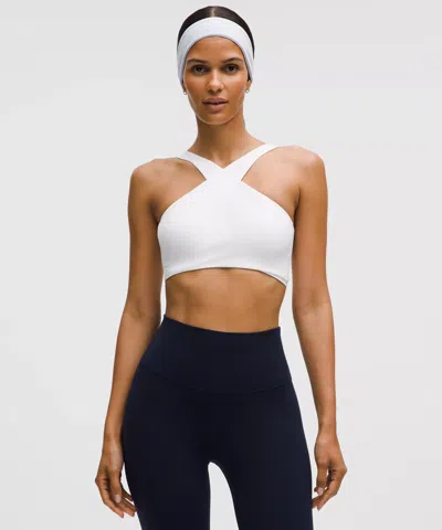 Lululemon Bend This Wrap And Scoop Bra