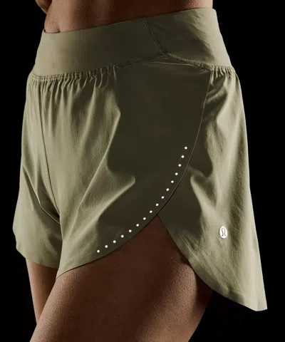 Lululemon Fast And Free High-rise Classic-fit Split Short 3"