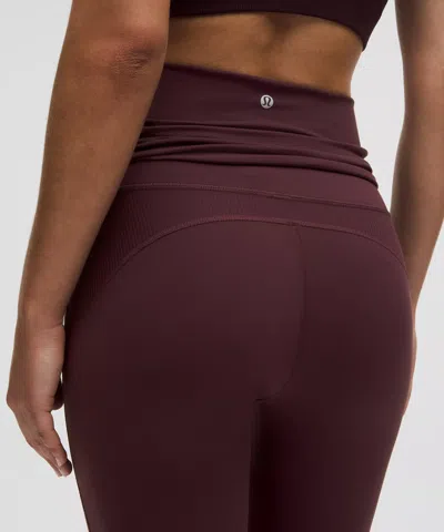 Lululemon Groove Nulu Foldover-waist Flared Pant