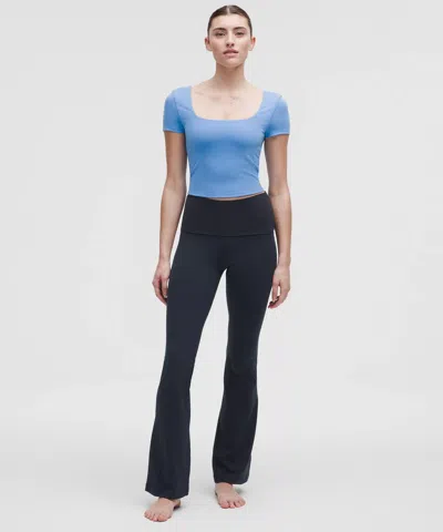 Lululemon Groove Nulu Foldover-waist Flared Pant