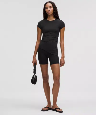 Lululemon Modal-silk Asymmetrical-hem T-shirt