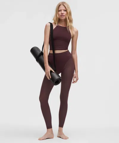 Lululemon Nulu High-neck Mesh-hem Tank Top