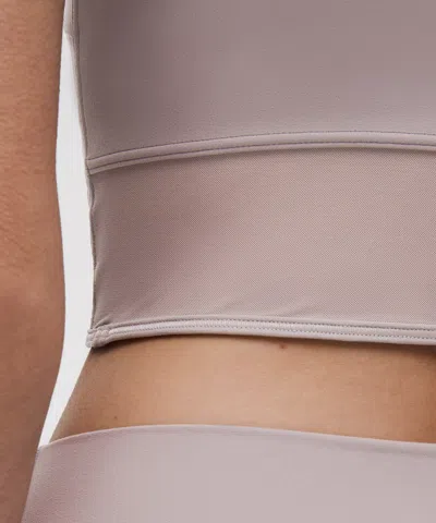 Lululemon Nulu High-neck Mesh-hem Tank Top