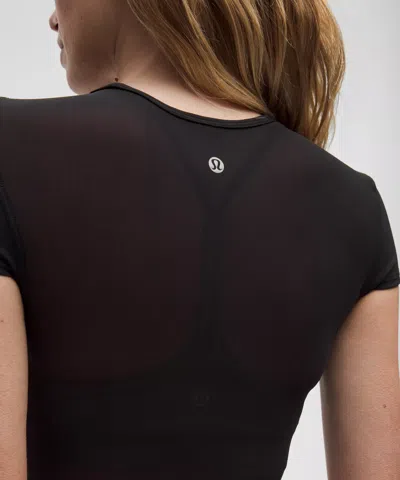Lululemon Nulu Mesh-back Baby Tee