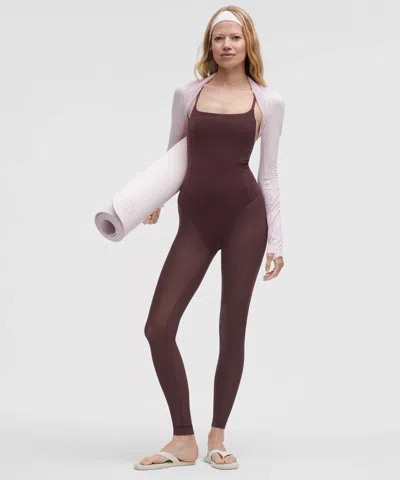 Lululemon Nulu Mesh-leg Bodysuit 28"