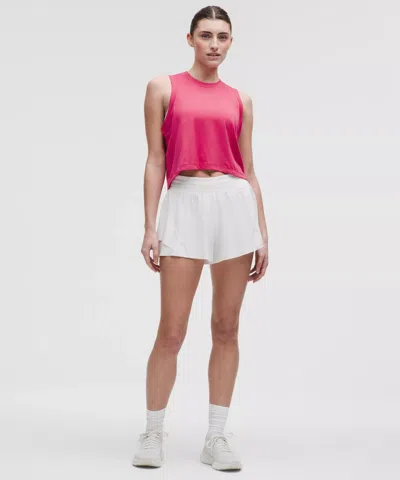 Lululemon Swiftly High-low Cropped Tank Top