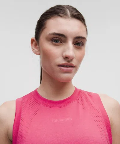 Lululemon Swiftly High-low Cropped Tank Top