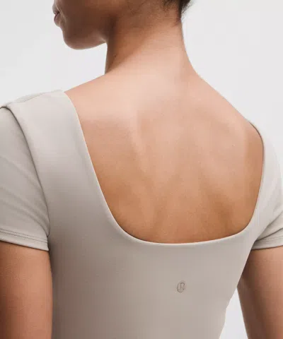 Lululemon Wunder Under Smoothcover Square-neck T-shirt