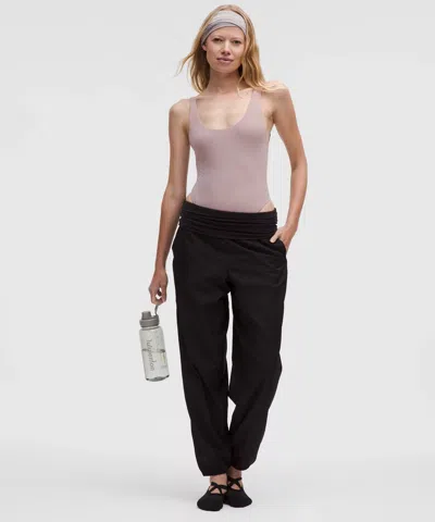 Lululemon Wundermost Ultra-soft Nulu Mesh Scoop-back Sleeveless Thong Bodysuit
