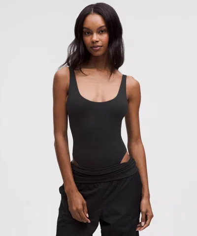 Lululemon Wundermost Ultra-soft Nulu Mesh Scoop-back Sleeveless Thong Bodysuit