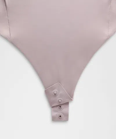 Lululemon Wundermost Ultra-soft Nulu Mesh Scoop-back Sleeveless Thong Bodysuit
