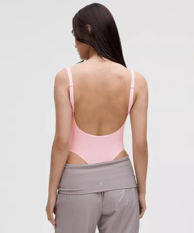 Lululemon Wundermost Ultra-soft Nulu Mesh Scoop-back Sleeveless Thong Bodysuit