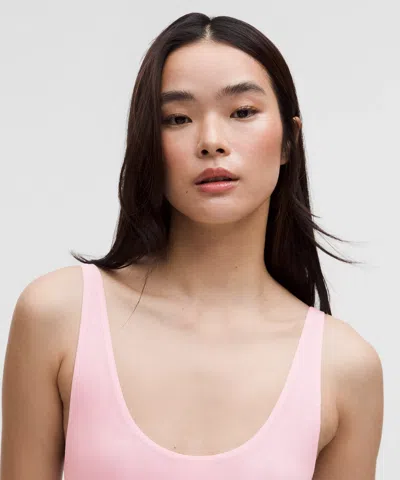 Lululemon Wundermost Ultra-soft Nulu Mesh Scoop-back Sleeveless Thong Bodysuit