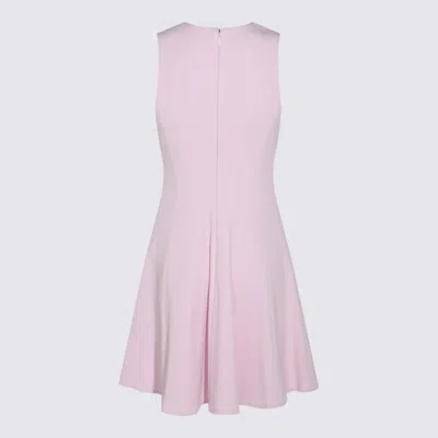 Elisabetta Franchi Light Crepe Dress With Floral Detail
