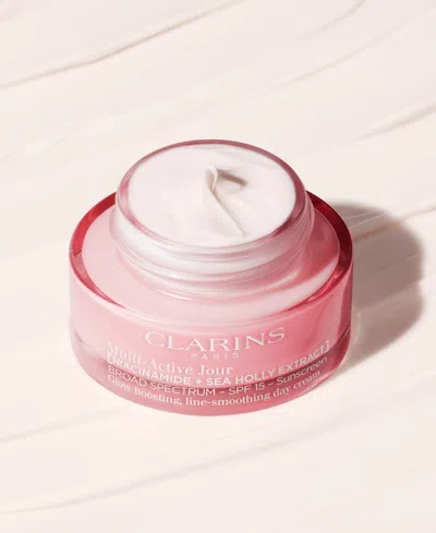 Clarins Multi-active Day Moisturizer Spf 15 For Lines, Pores & Glow, 1.7 Oz.