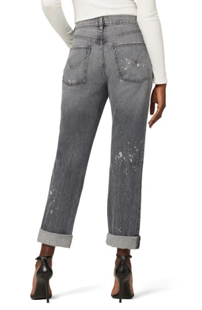 Hudson Thalia Loose Fit Rolled Cuff Ankle Jeans