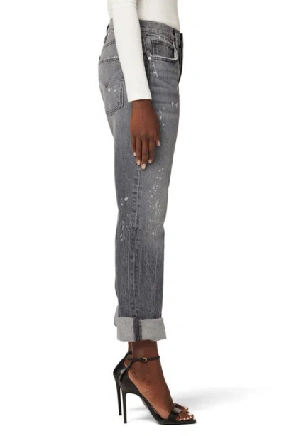 Hudson Thalia Loose Fit Rolled Cuff Ankle Jeans