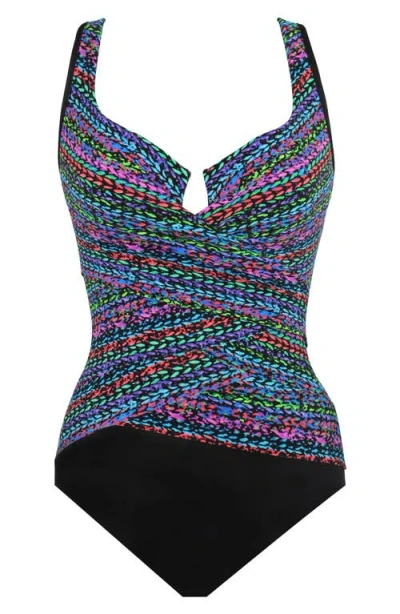 Miraclesuit ® Stitch It Lyrd Escape One-piece Swimsuit