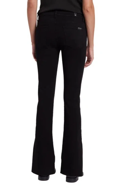 7 For All Mankind Tailorless Raw Hem Mid Rise Bootcut Jeans