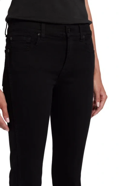 7 For All Mankind Tailorless Raw Hem Mid Rise Bootcut Jeans
