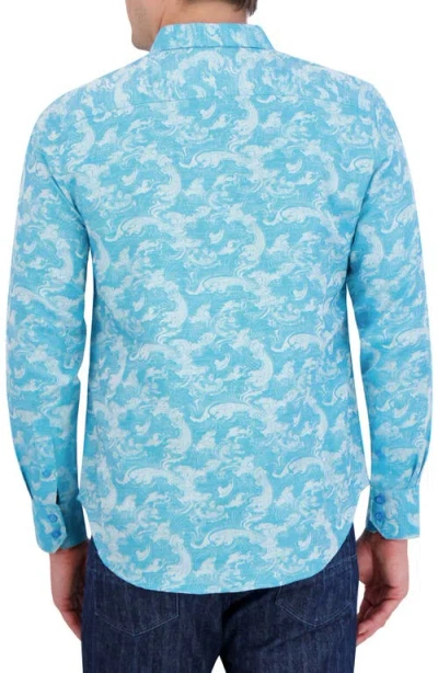 Robert Graham Poseidon Long Sleeve Button Down Shirt