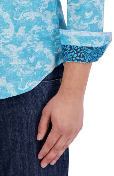 Robert Graham Poseidon Long Sleeve Button Down Shirt