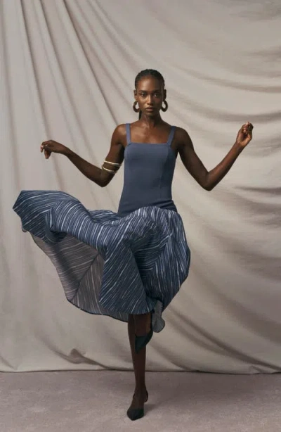 Nordstrom X Harlem's Fashion Row House Of Aama Lana Mixed Media Dress