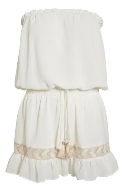 Ramy Brook Lauryn Strapless Cover-up Minidress