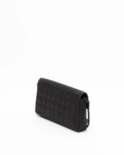 Pre-owned Chanel Cc Travel Line Chocolate Bar Bag