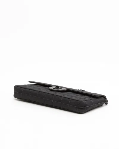 Pre-owned Chanel Cc Travel Line Chocolate Bar Bag