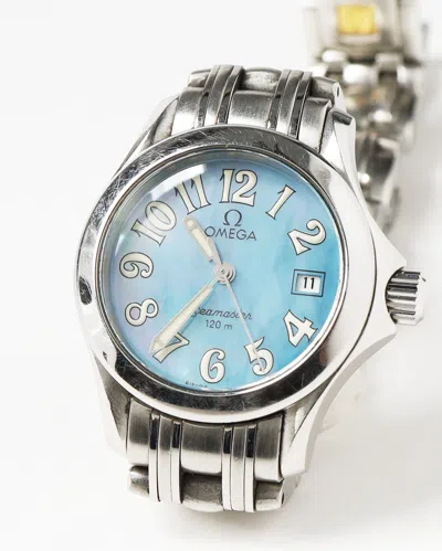 Omega Lady-seamaster 28mm Ref 2581.88 Mother-of-pearl Watch