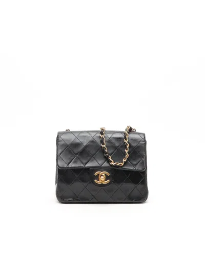 Pre-owned Chanel Classic Mini Square Single Flap Bag