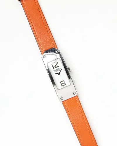 Pre-owned Hermes Hermès Kelly 2 15mm Ref Kt1.210 Full Set Watch