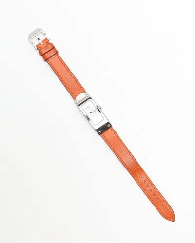 Pre-owned Hermes Hermès Kelly 2 15mm Ref Kt1.210 Full Set Watch