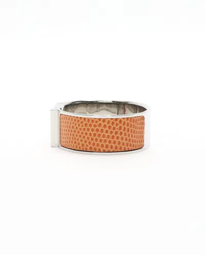 Pre-owned Hermes Hermès Loquet 19mm Ref L01.201 Full Set Watch