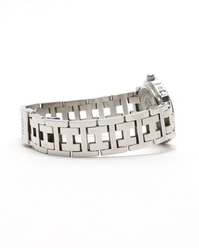 Pre-owned Hermes Hermès Clipper 24mm Ref Cl4.210 Watch