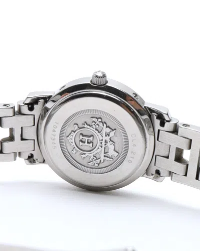 Pre-owned Hermes Hermès Clipper 24mm Ref Cl4.210 Watch