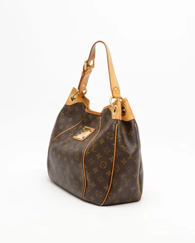 Pre-owned Louis Vuitton Monogram Galliera Gm Tote Bag In Brown
