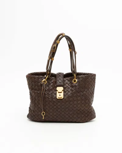 Bottega Veneta Intrecciato Capri Small Handbag