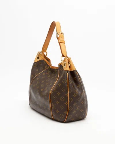 Pre-owned Louis Vuitton Monogram Galliera Gm Tote Bag In Brown