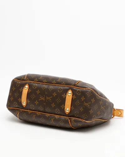 Pre-owned Louis Vuitton Monogram Galliera Gm Tote Bag In Brown