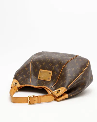 Pre-owned Louis Vuitton Monogram Galliera Gm Tote Bag In Brown
