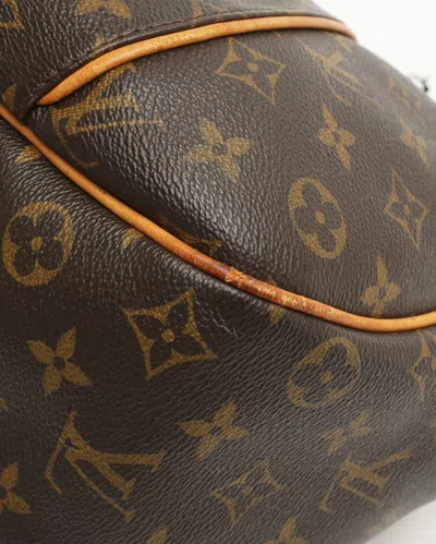 Pre-owned Louis Vuitton Monogram Galliera Gm Tote Bag In Brown