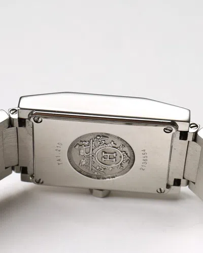Pre-owned Hermes Hermès Tandem 19mm Ref Ta1.210 Watch