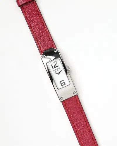 Pre-owned Hermes Hermès Kelly 2 15mm Ref Kt1.210 Watch