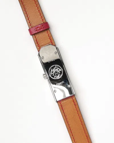 Pre-owned Hermes Hermès Kelly 2 15mm Ref Kt1.210 Watch